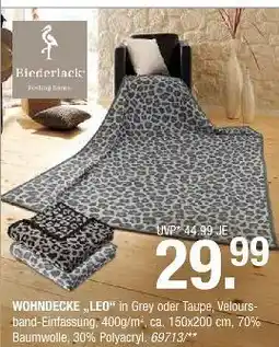Hofmeister Biederlack wohndecke „leo“ Angebot