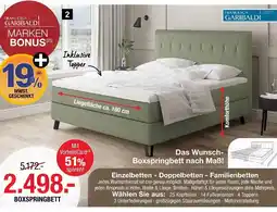 Hofmeister Francesca garibaldi boxspringbett Angebot