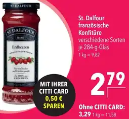 CITTI Markt St. Dalfour französische Konfitüre Angebot
