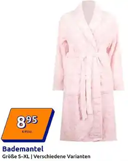 Action Bademantel Angebot