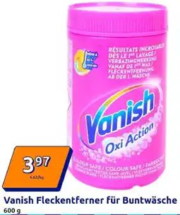 Action Vanish Fleckentferner für Buntwäsche Angebot