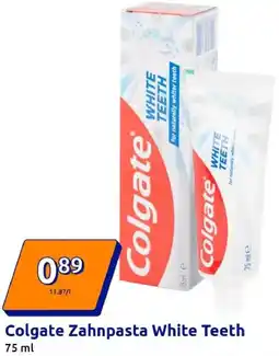 Action Colgate Zahnpasta White Teeth Angebot