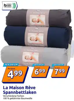 Action La Maison Rêve Spannbettlaken Angebot