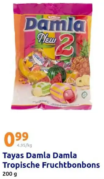Action Tayas Damla Damla Tropische Fruchtbonbons Angebot