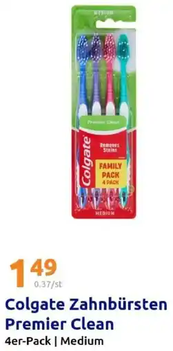 Action Colgate Zahnbürsten Premier Clean Angebot