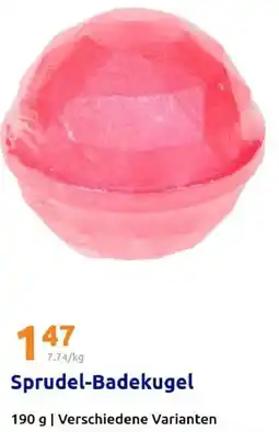 Action Sprudel-Badekugel Angebot