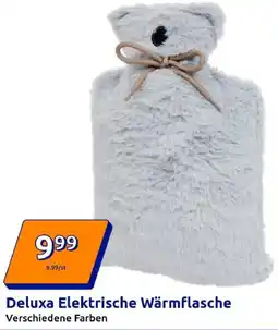 Action Deluxa Elektrische Wärmflasche Angebot