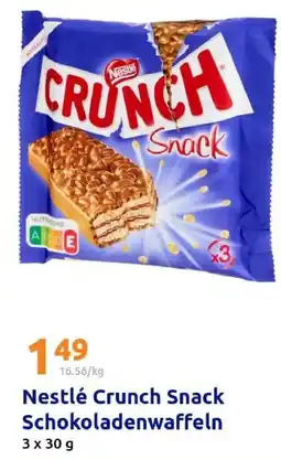 Action Nestlé Crunch Snack Schokoladenwaffeln Angebot
