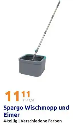 Action Spargo Wischmopp und Eimer Angebot