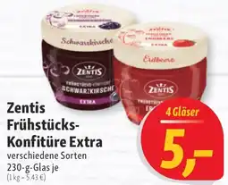 Nah & Frisch Zentis Frühstücks Konfitüre Extra Angebot