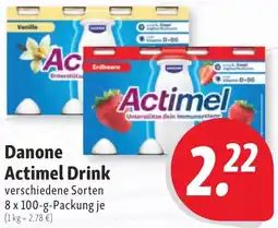 Nah & Frisch Danone Actimel Drink Angebot