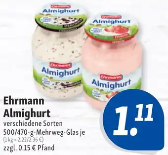 Nah & Frisch Ehrmann Almighurt Angebot