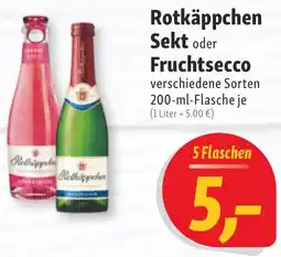 Nah & Frisch Rotkäppchen Sekt oder Fruchtsecco Angebot