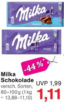 Wiglo Wunderland Milka Schokolade Angebot