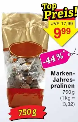 Wiglo Wunderland Marken Jahrespralinen Angebot