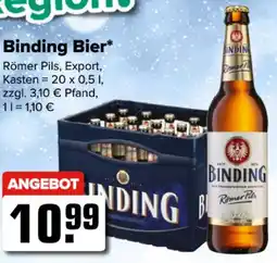 Logo Getränkemarkt Binding Bier Angebot