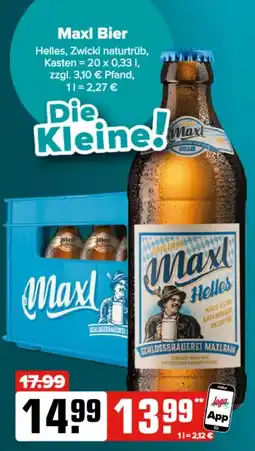 Logo Getränkemarkt Maxl Bier Angebot