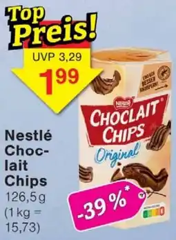 Wiglo Wunderland Nestlé Choclait Chips Angebot