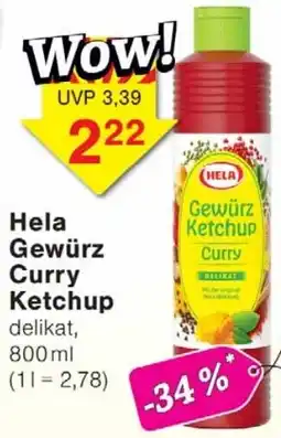 Wiglo Wunderland Hela Gewürz Curry Ketchup Angebot