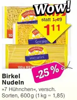 Wiglo Wunderland Birkel Nudeln Angebot