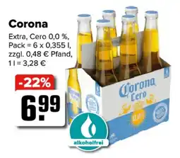 Logo Getränkemarkt Corona Angebot