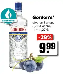 Logo Getränkemarkt Gordon's Angebot