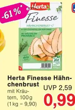Wiglo Wunderland Herta Finesse Hähnchenbrust Angebot