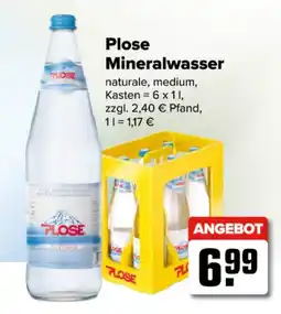 Logo Getränkemarkt Plose Mineralwasser Angebot