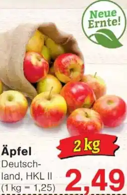 Wiglo Wunderland Äpfel Angebot