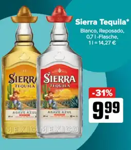 Logo Getränkemarkt Sierra Tequila Angebot