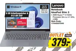 HEM Expert Lenovo Notebook IdeaPad Slim 3 Angebot
