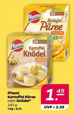 NETTO Pfanni Kartoffel Püree oder Knödel Angebot