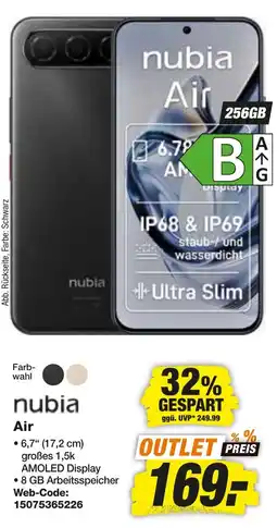 HEM Expert nubia Air Angebot