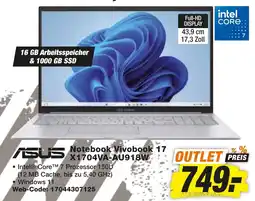 HEM Expert ASUS Notebook Vivobook 17 X1704VA-AU918W Angebot