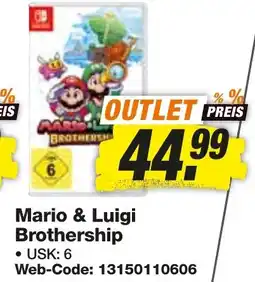 HEM Expert NINTENDO SWITCH Spiel Mario & Luigi Brothership Angebot