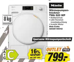 HEM Expert Miele Wärmepumpentrockner TWA 520 WP Angebot
