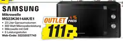 HEM Expert SAMSUNG Mikrowelle MG23K3614AK/E1 Angebot