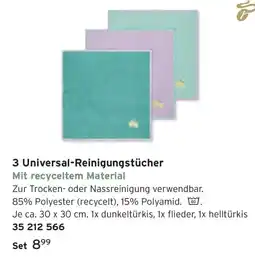 Tchibo 3 Universal-Reinigungstücher Angebot