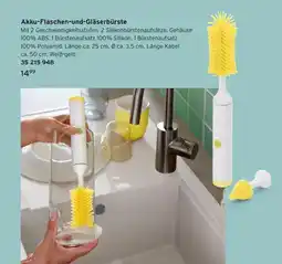 Tchibo Akku-Flaschen-und-Gläserbürste Angebot