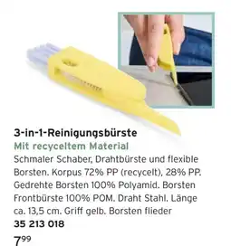 Tchibo 3-in-1-Reinigungsbürste Angebot