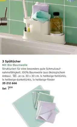 Tchibo 3 Spültücher Angebot