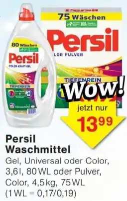 Wiglo Wunderland Persil Waschmittel Angebot