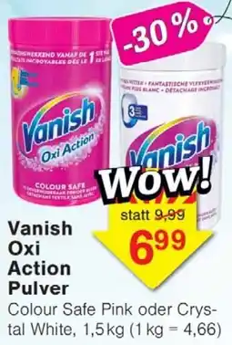 Wiglo Wunderland Vanish Oxi Action Pulver Angebot