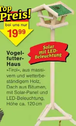 Wiglo Wunderland Vogelfutter Haus Angebot