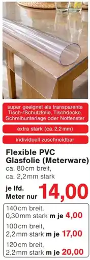 Wiglo Wunderland Flexible PVC Glasfolie (Meterware) Angebot