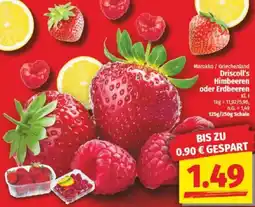 NP Discount Driscoll's Himbeeren oder Erdbeeren Angebot