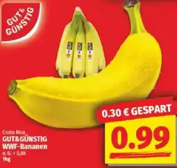 NP Discount GUT& GÜNSTIG WWF Bananen Angebot