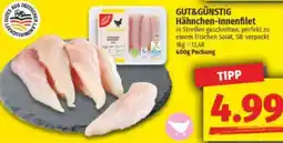 NP Discount GUT&GÜNSTIG Hähnchen-Innenfilet Angebot