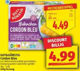 NP Discount GUT&GÜNSTIG Cordon Bleu Angebot