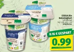 NP Discount EDEKA BIO Naturjoghurt Angebot